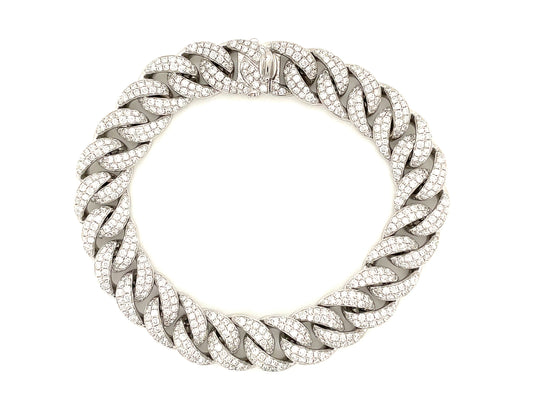 DIAMOND LINK BRACELET, 7"