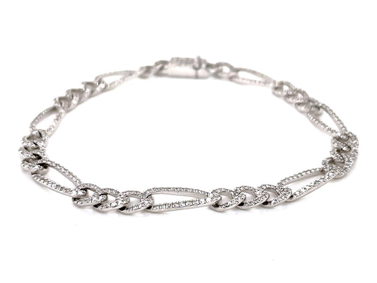 DIAMOND PAVE LINK BRACELET