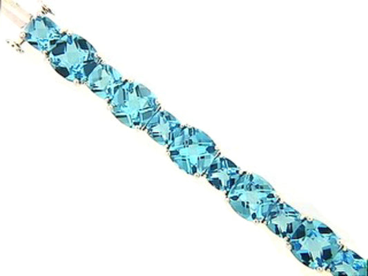 CHB BLUE TOPAZ BRACELET
