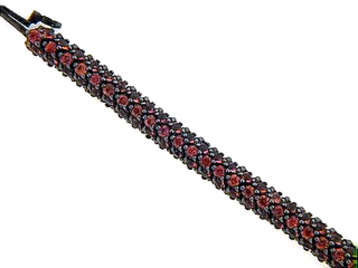 ORANGE SAPPHIRE BRACELET