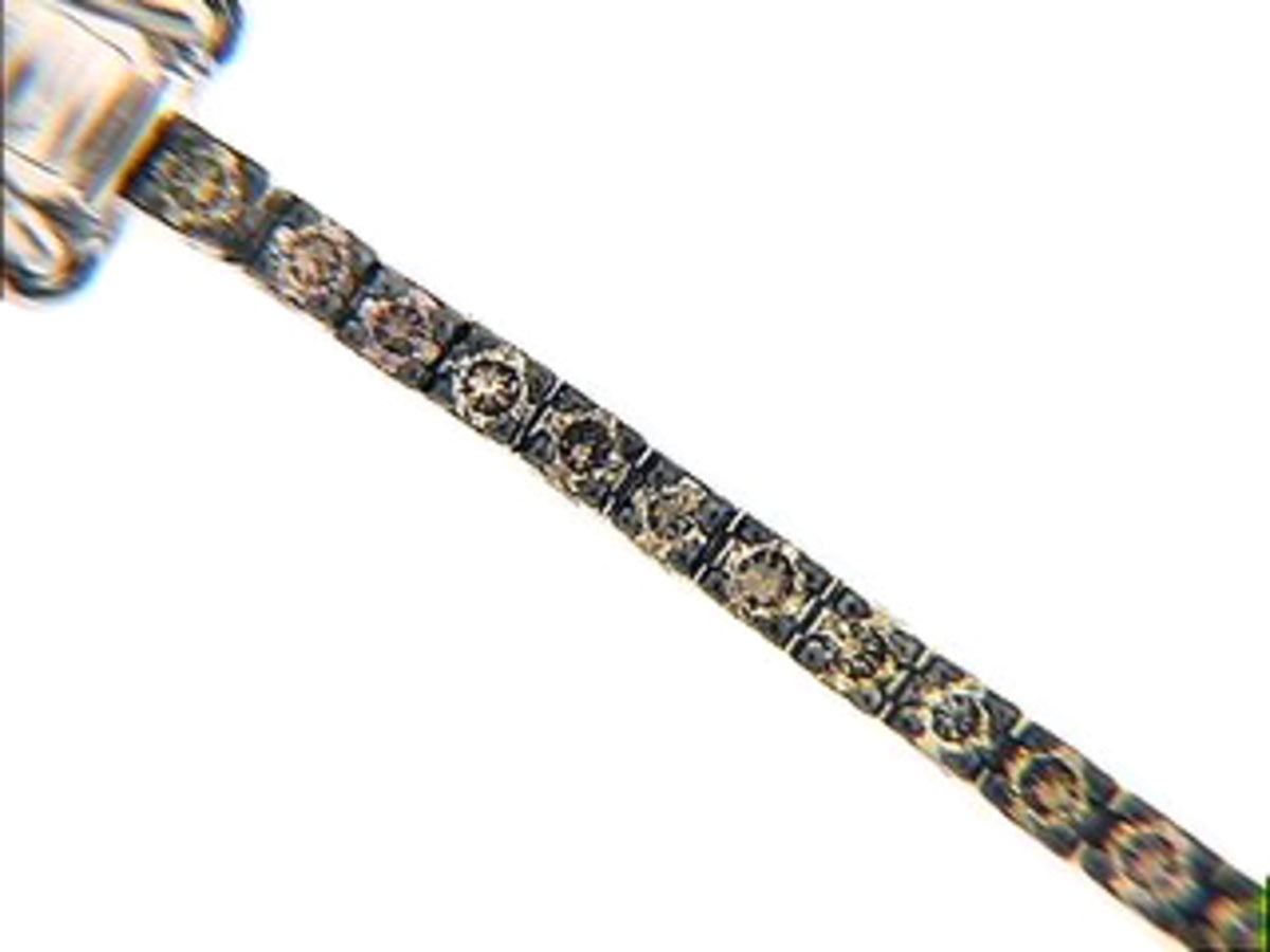 BROWN DIAMOND BRACELET