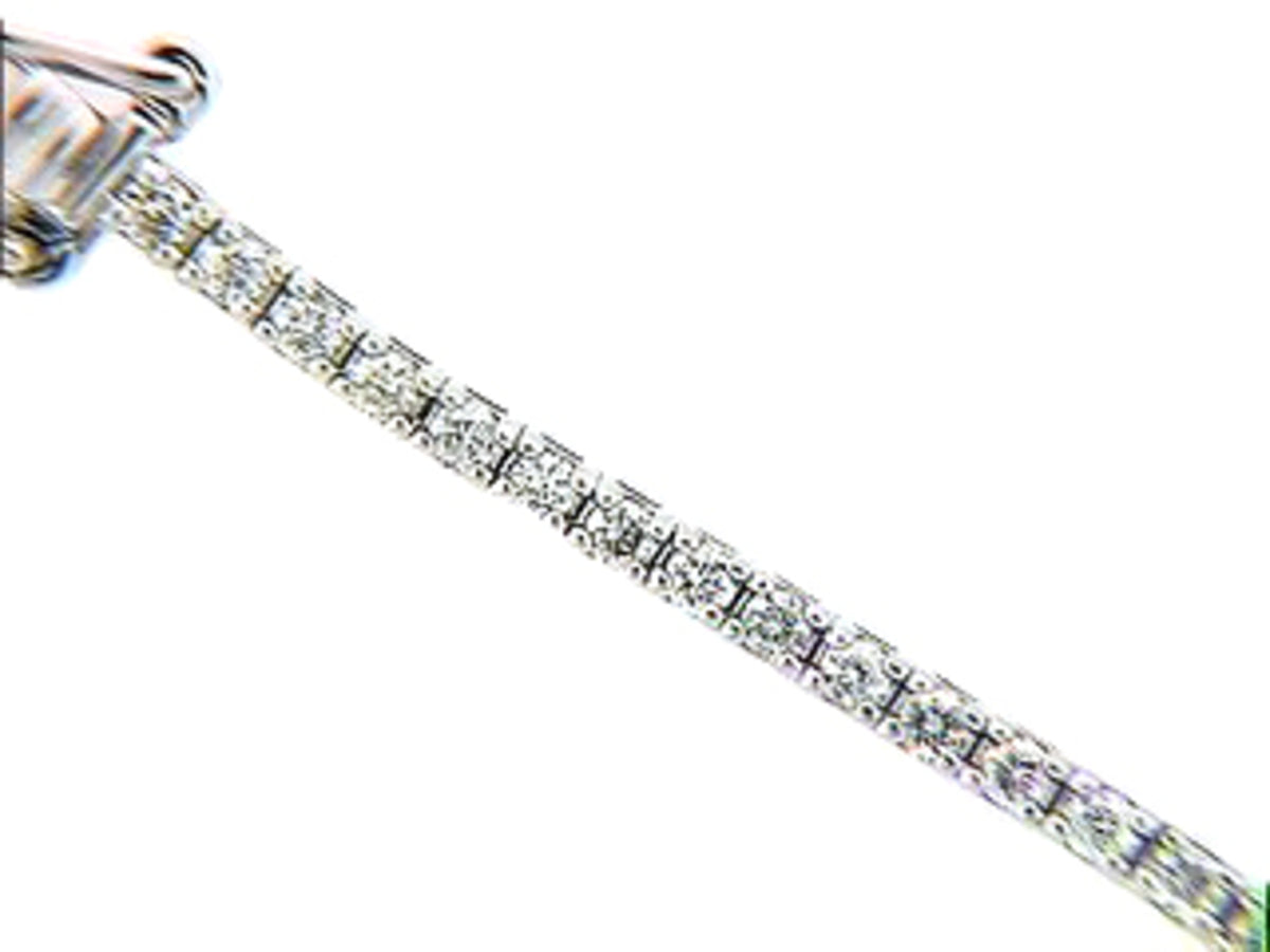 DIAMOND BRACELET, 14KW (N)