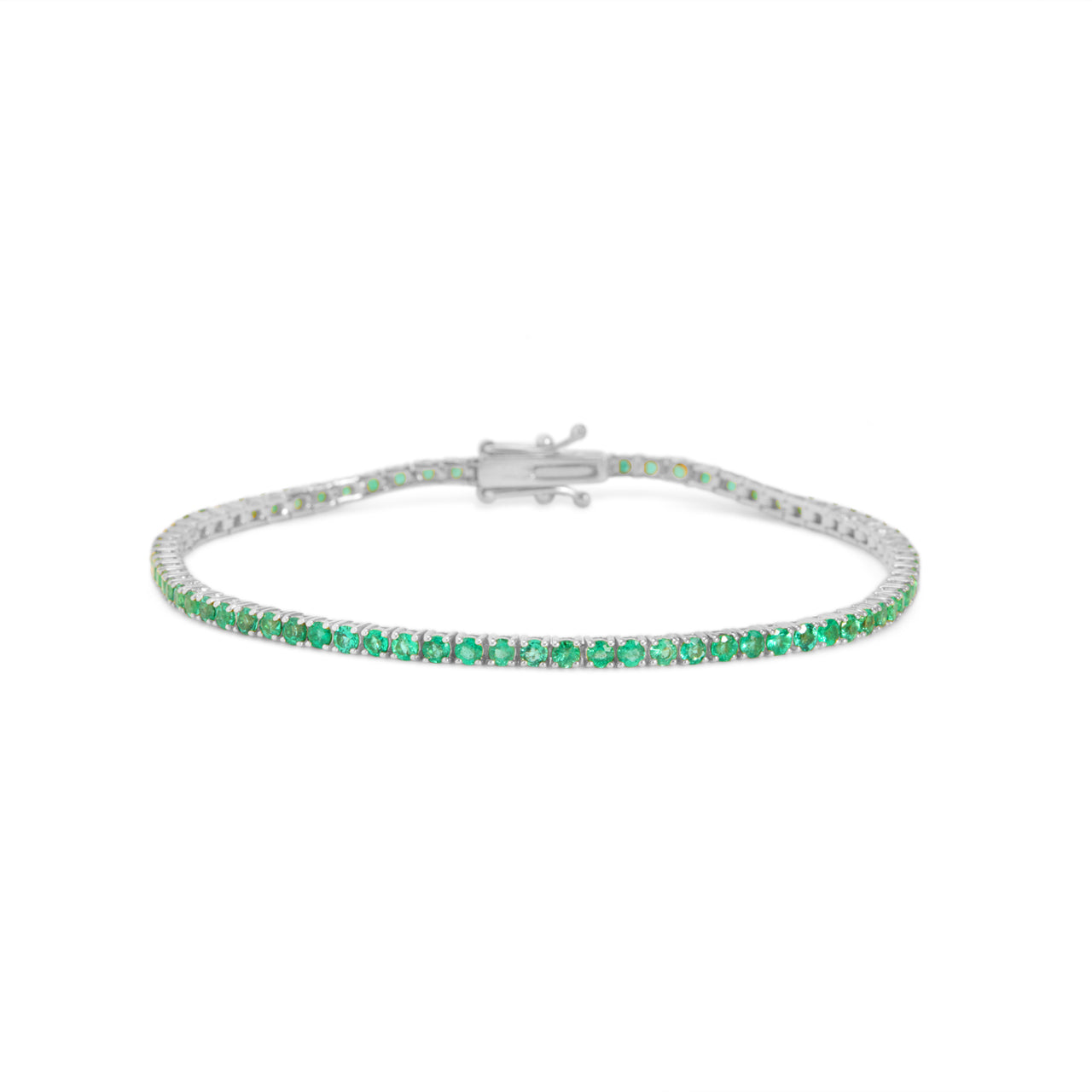 Emerald Tennis Bracelet