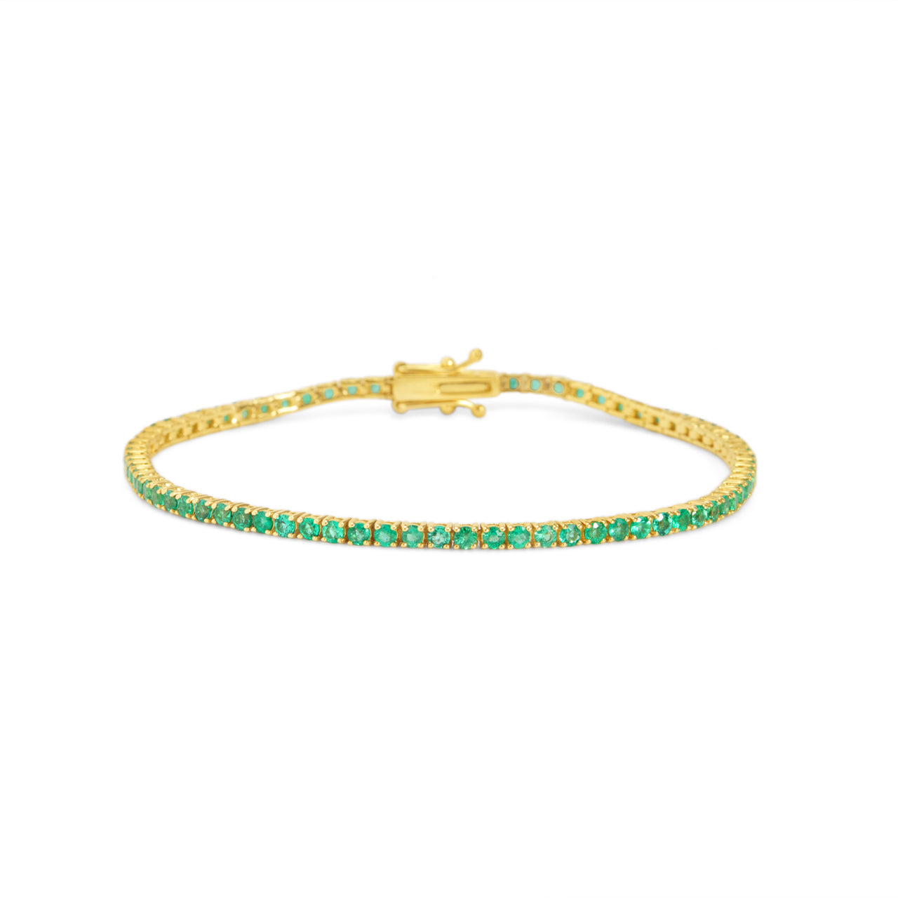 Emerald Tennis Bracelet