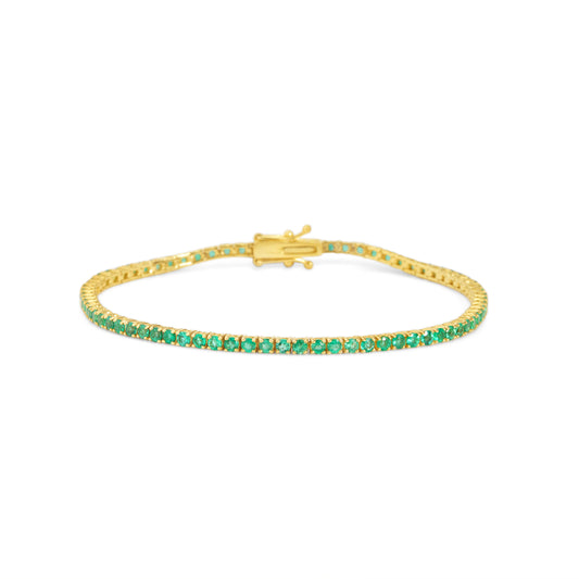 Emerald Tennis Bracelet