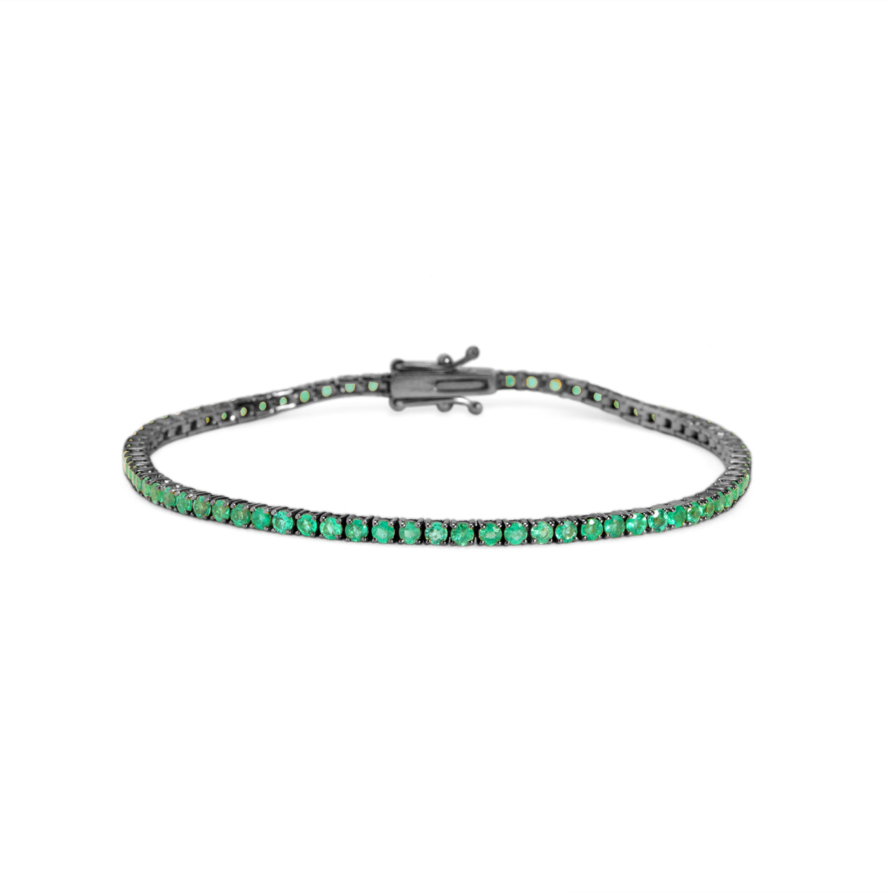 Emerald Tennis Bracelet