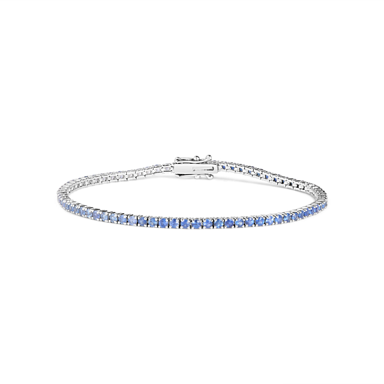 Sapphire Ombre Tennis Bracelet