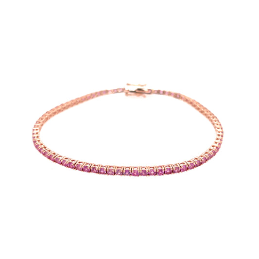 PINK SAPPHIRE BRACELET