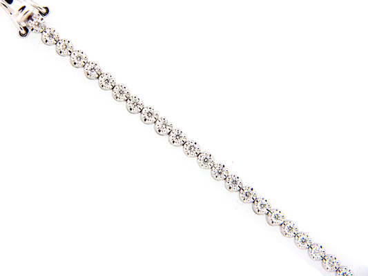 DIAMOND BRACELET, 14KW (N)