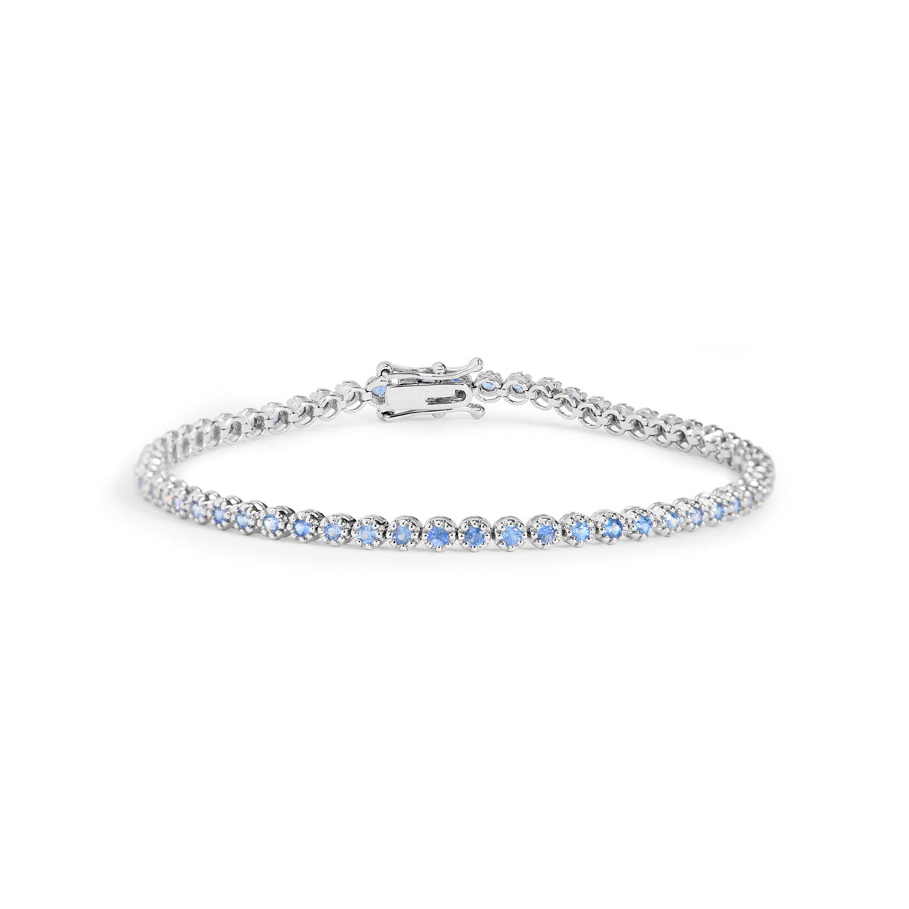 Sapphire Tennis Bracelet