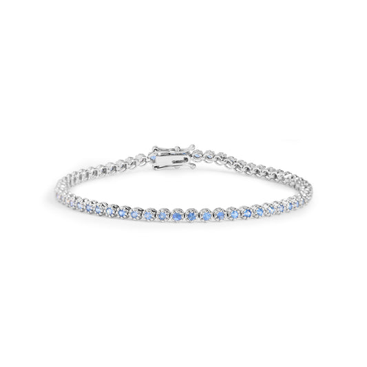 Sapphire Tennis Bracelet
