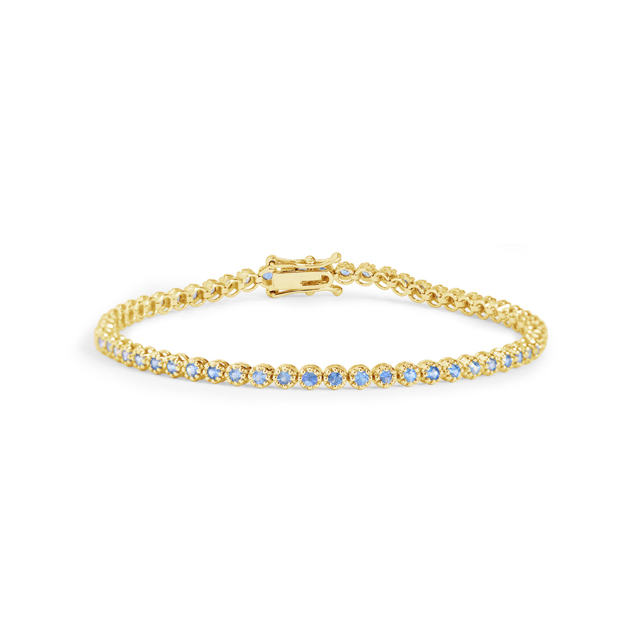 Sapphire Tennis Bracelet