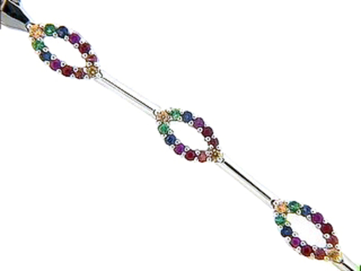 TSAVORITE & SAPPHIRE BRACELET