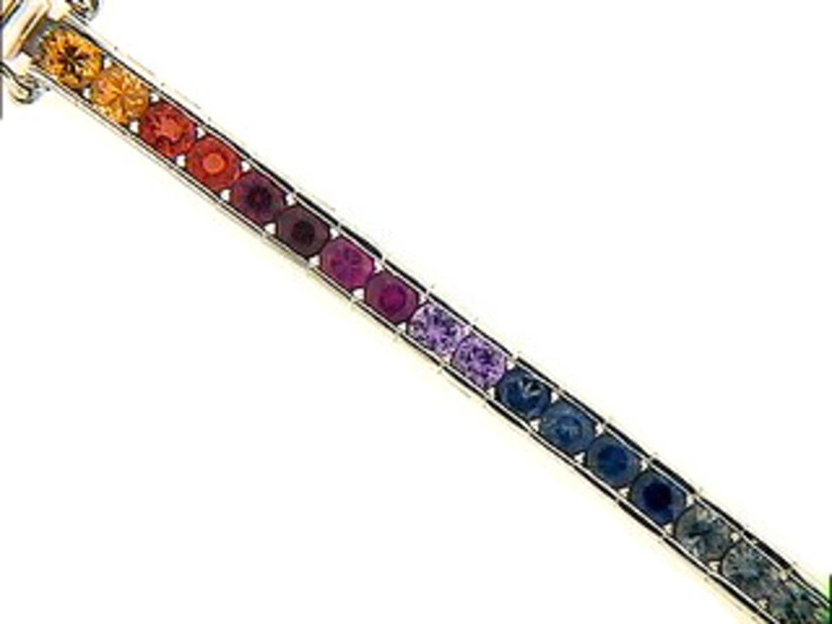 RAINBOW SAPPHIRE BRACELET