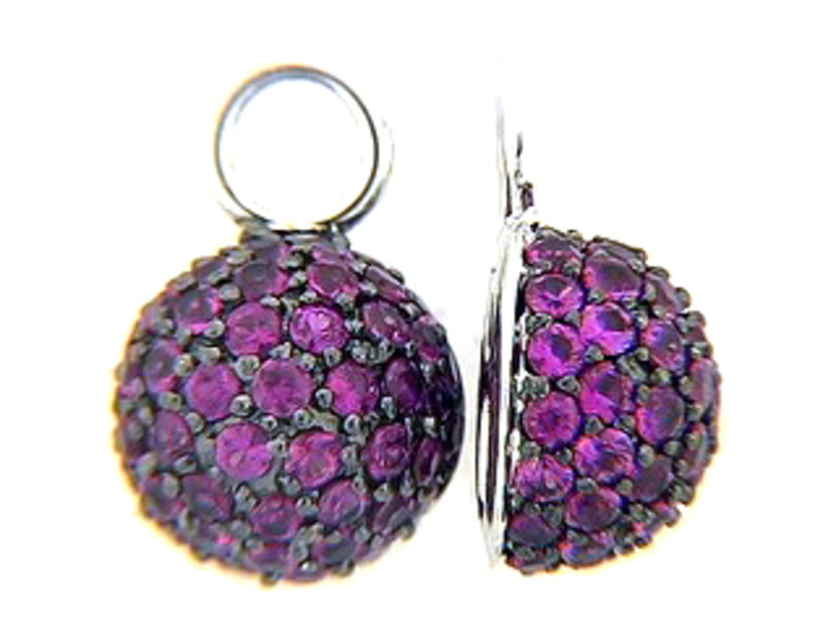 PINK SAPPHIRE EARRING ENHANCER