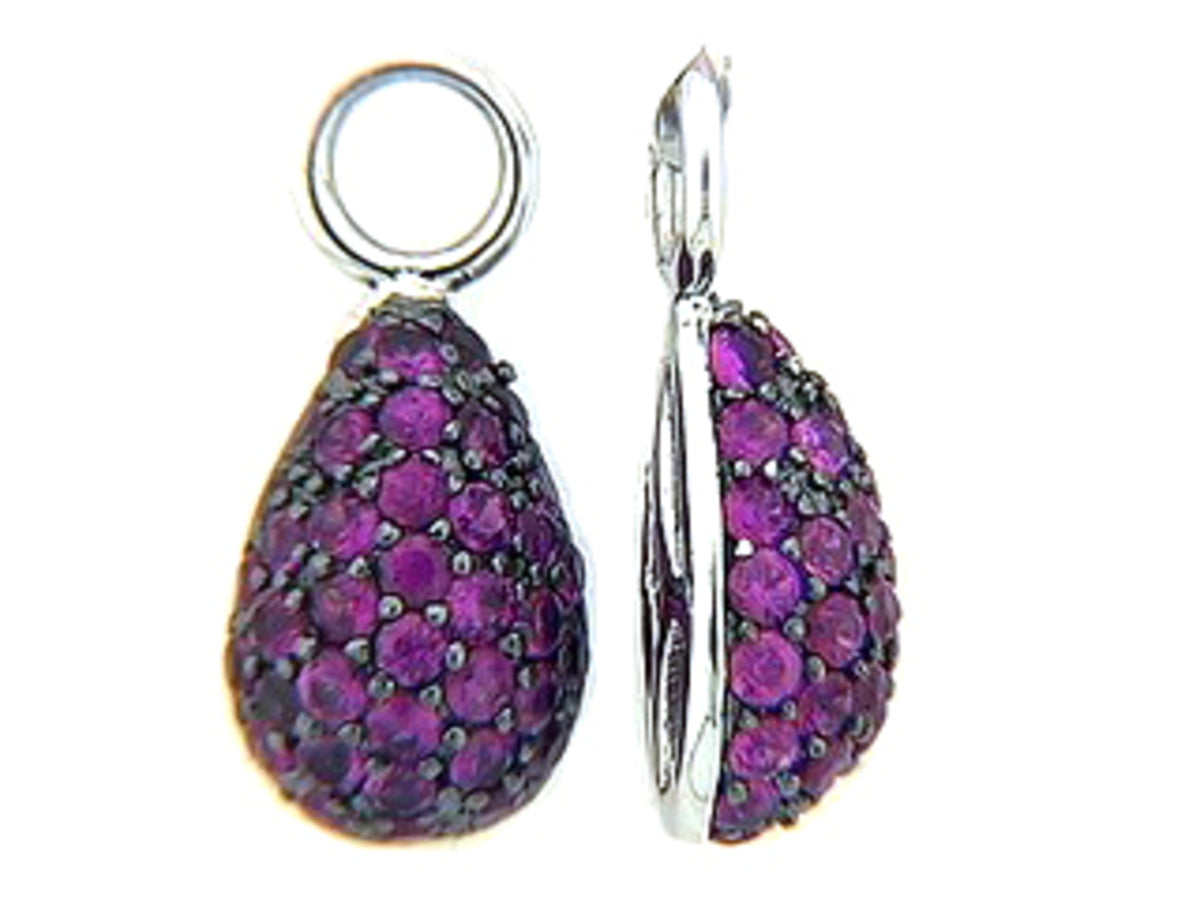 PINK SAPPHIRE EARRING ENHANCER
