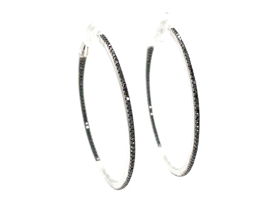 BLACK DIAMOND EARRING
