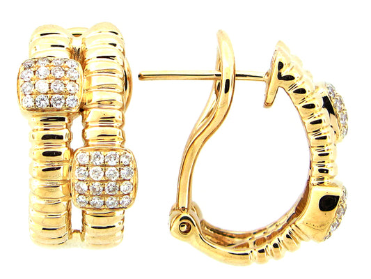 DIAMOND EARRING, 14KY (N)