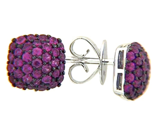 Ruby Earring, 14kw (H)