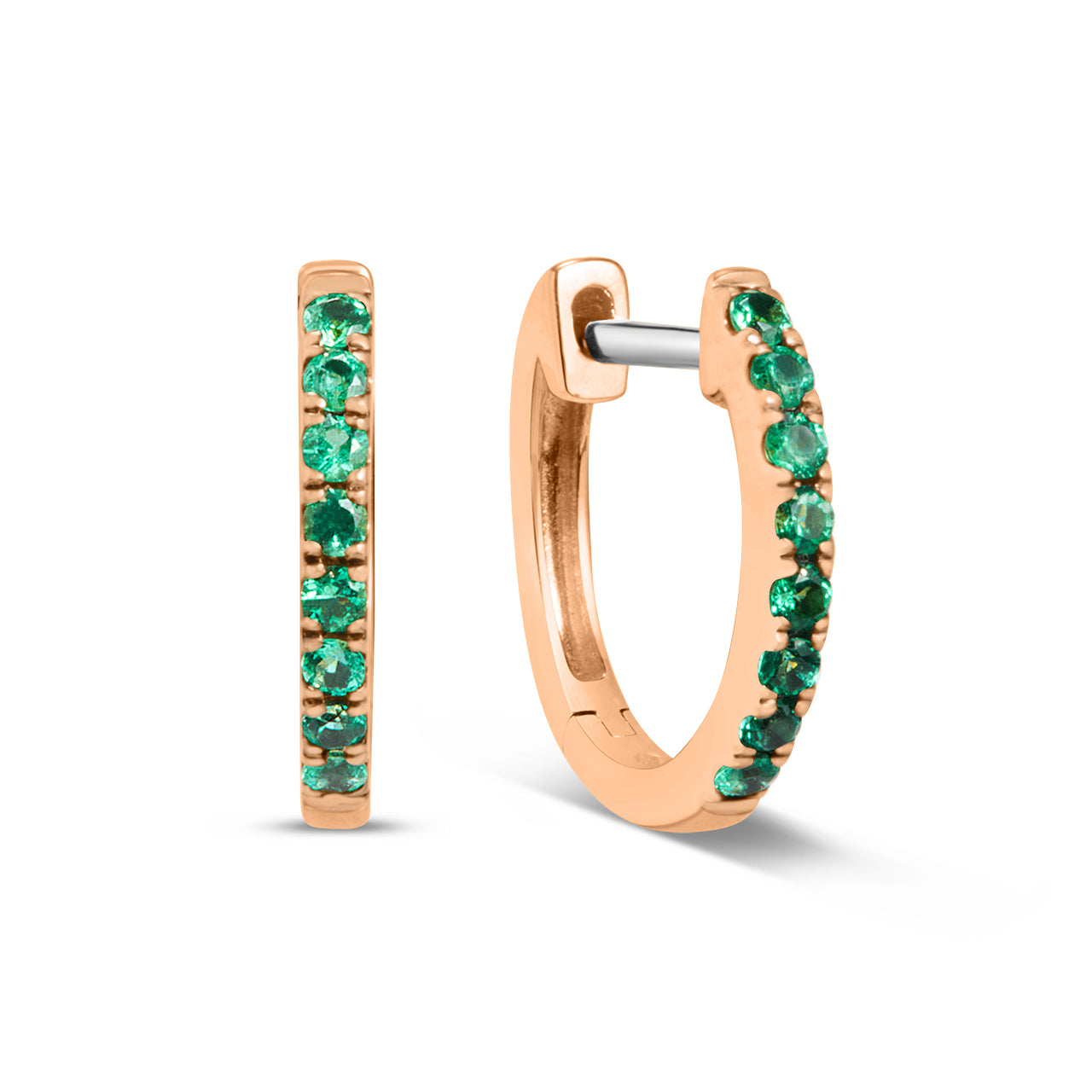 Emerald Essential Huggie Earring