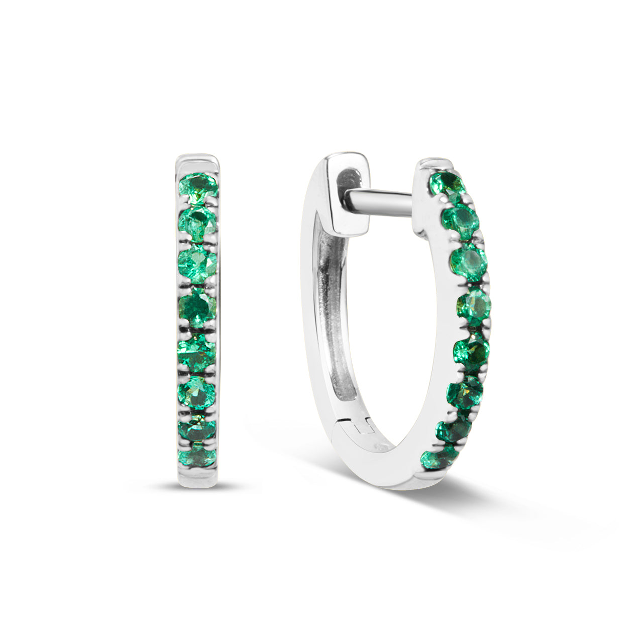 Emerald Essential Huggie Earring