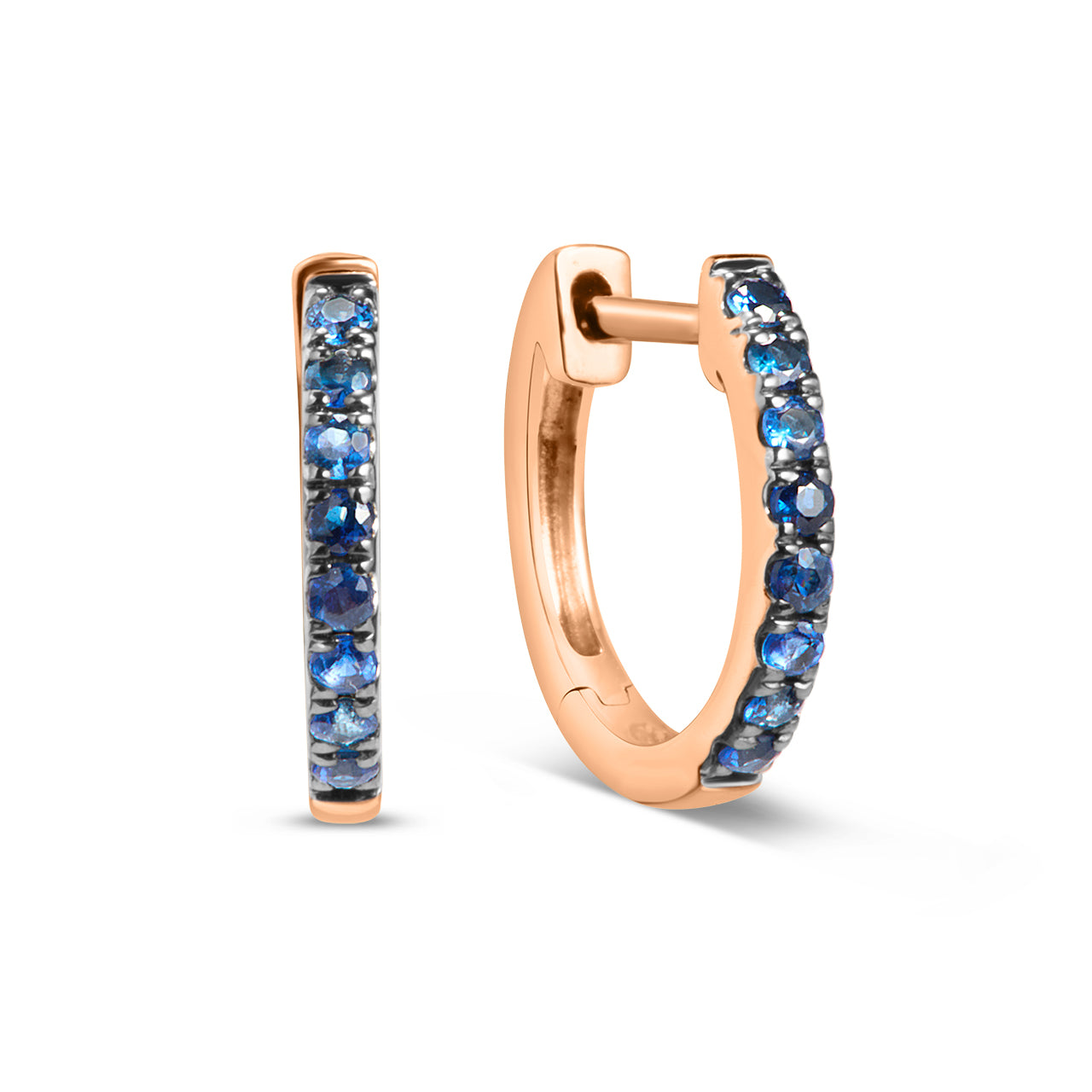 Sapphire Huggie Earring