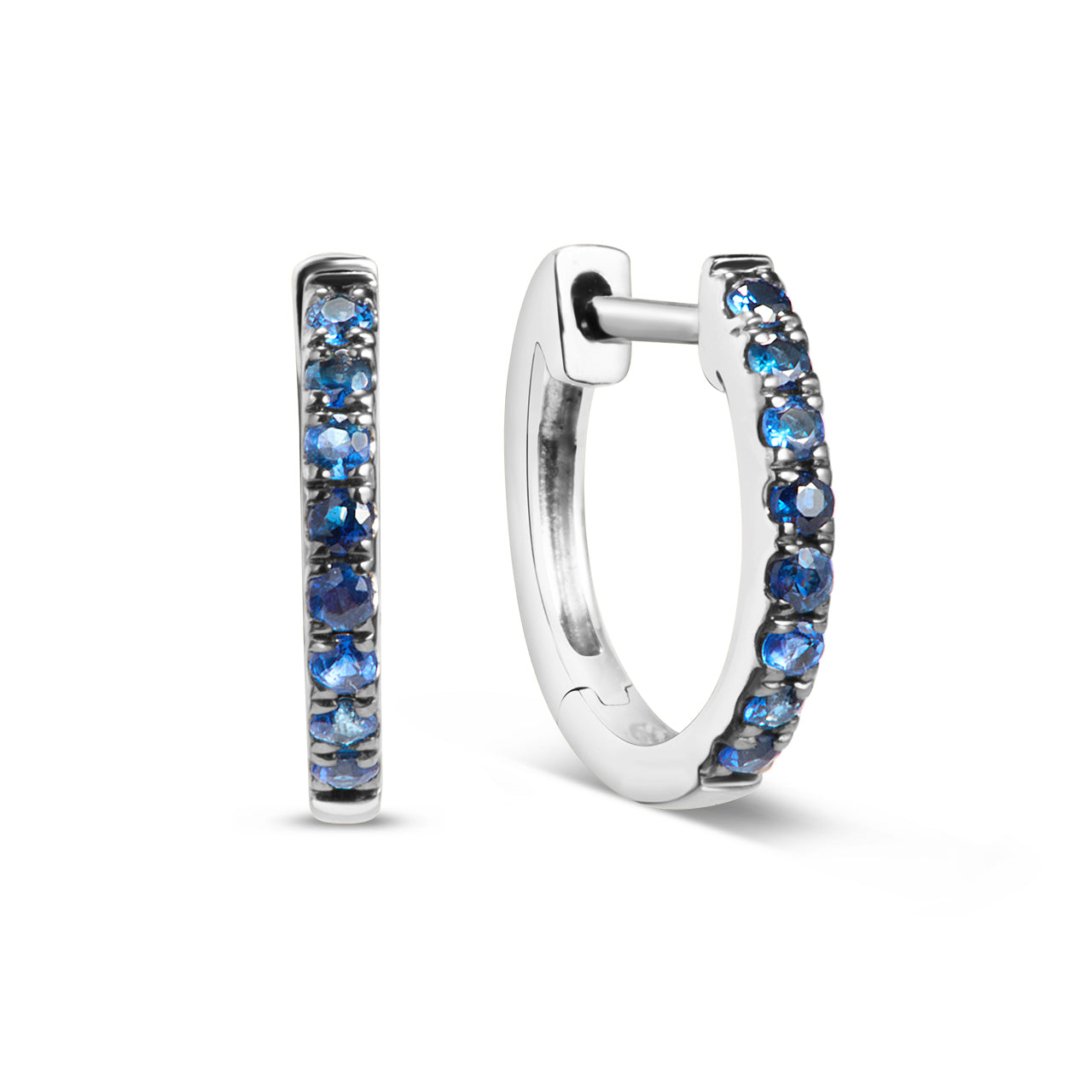 Sapphire Huggie Earring