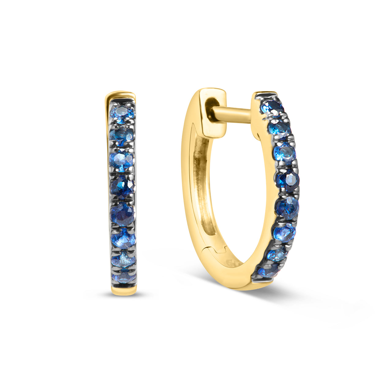 Sapphire Huggie Earring