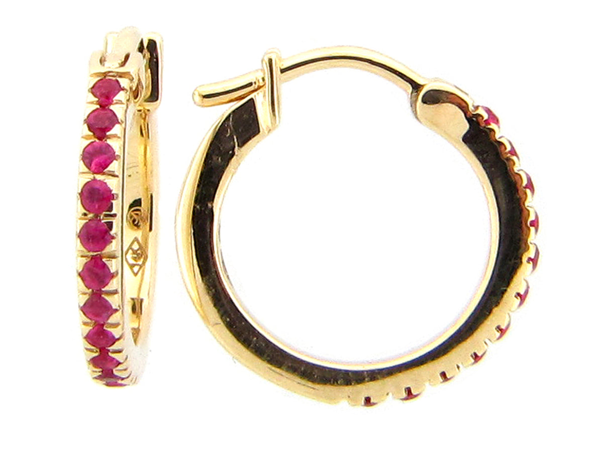 RUBY EARRING