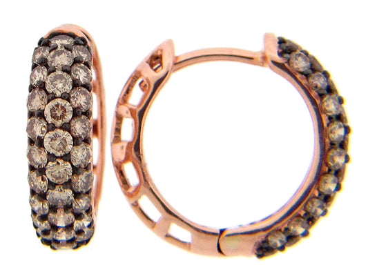 Brown Diamond Earring