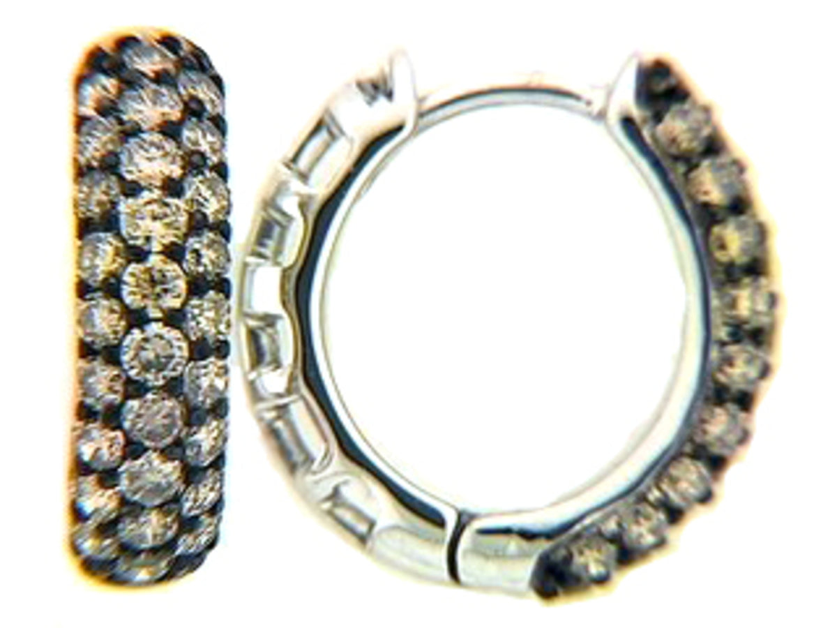 Brown Diamond Earring