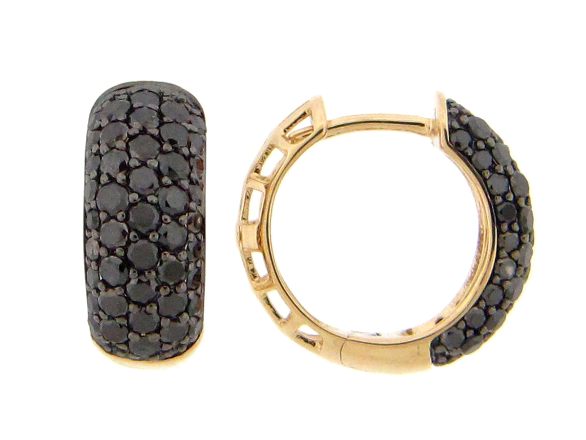 BLACK DIAMOND EARRING