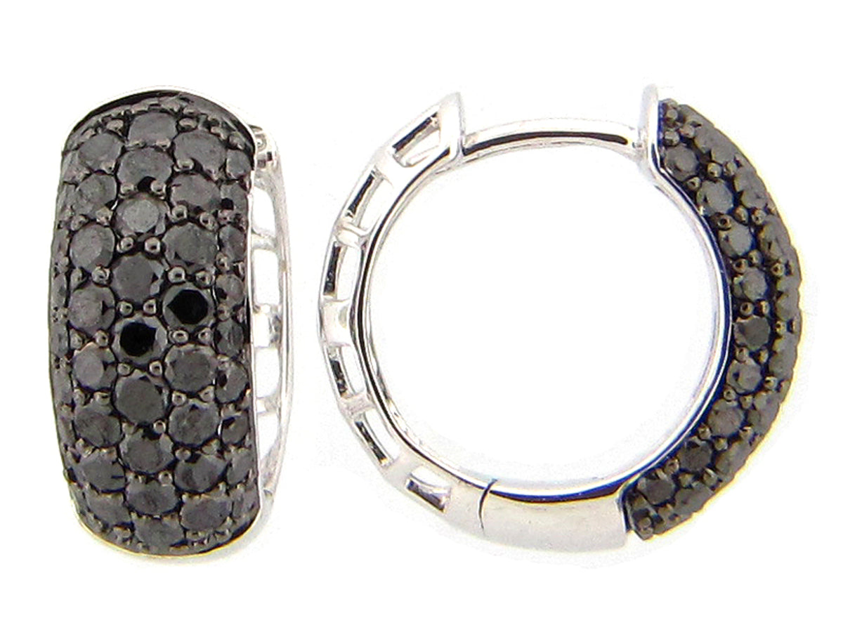 BLACK DIAMOND EARRING