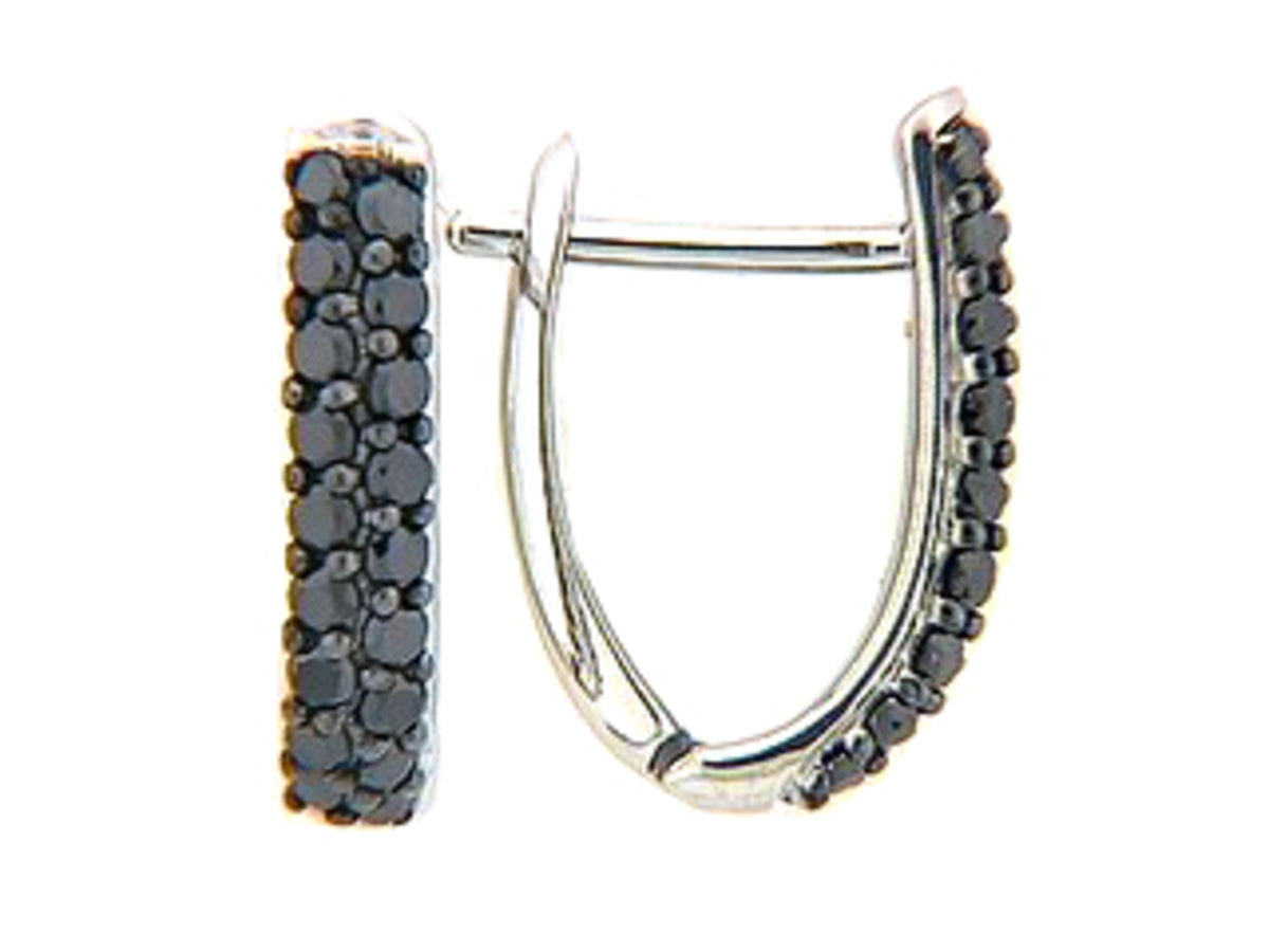 BLACK DIAMOND EARRING