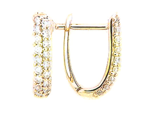 DIAMOND EARRING, 14KY (N) SPECIAL