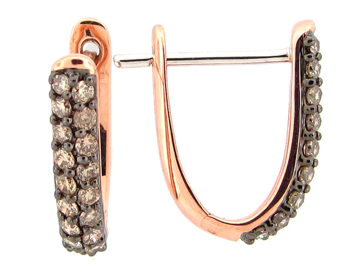 Brown Diamond Earring