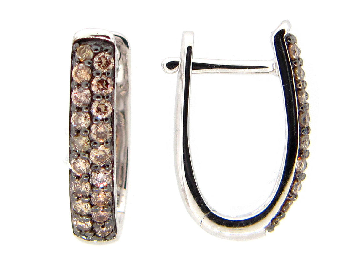 Brown Diamond Earring