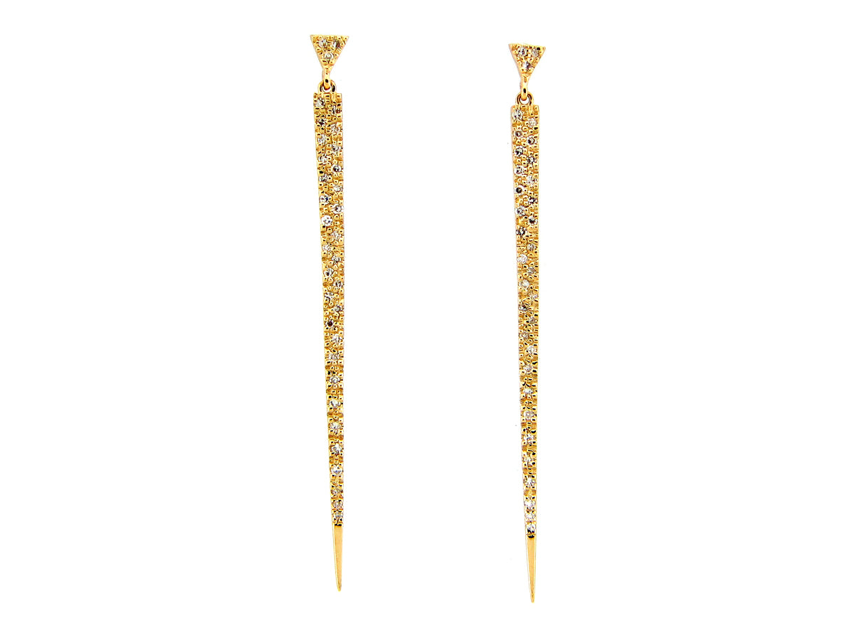 DIAMOND SPIKE EARRING