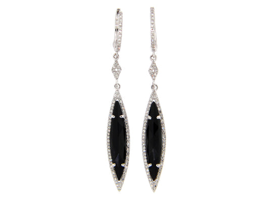 BLACK ONYX EARRING