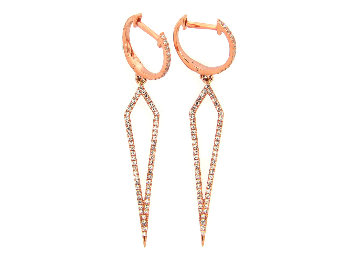 DIAMOND DAGGER EARRING