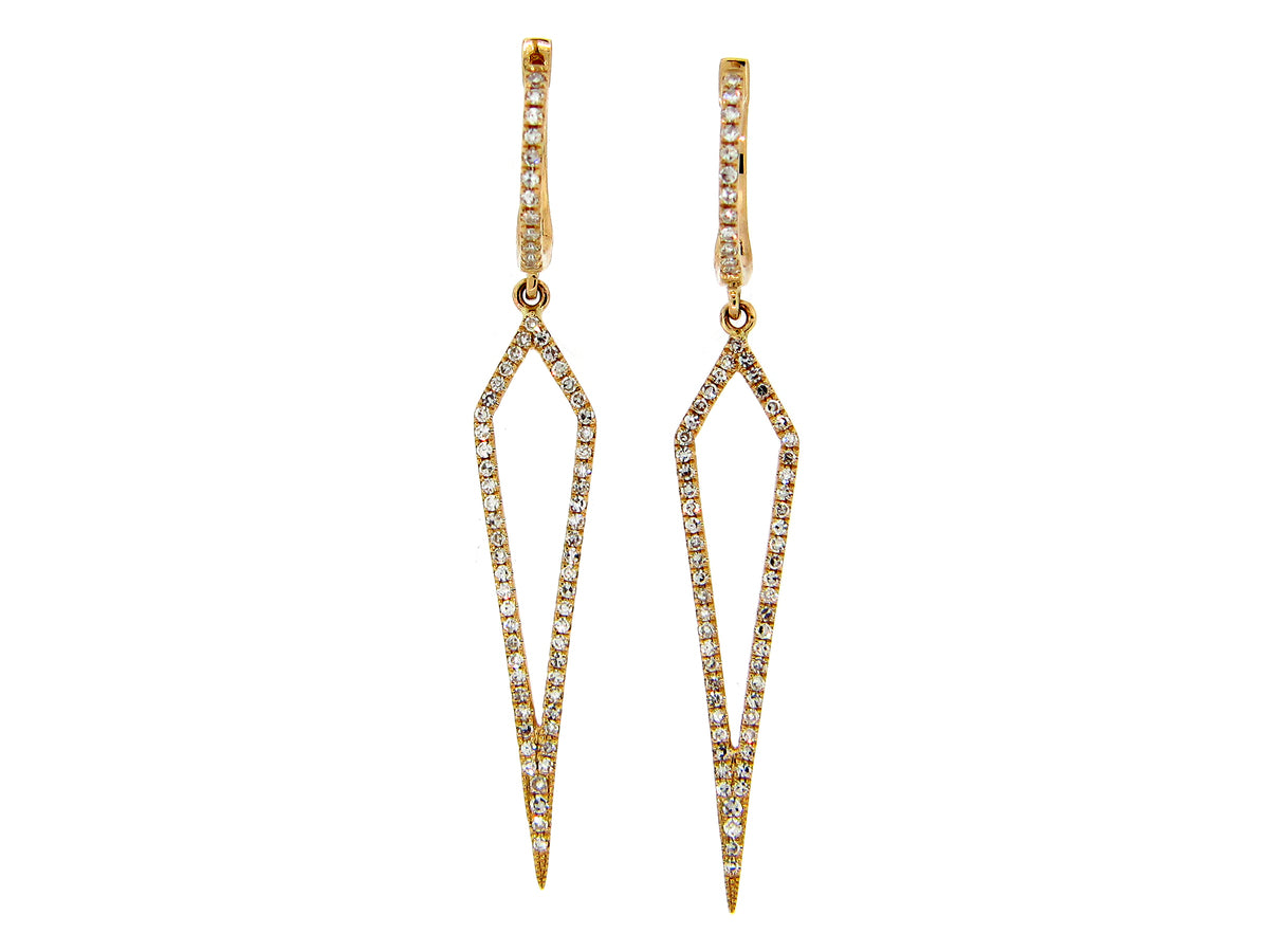 DIAMOND DAGGER EARRING