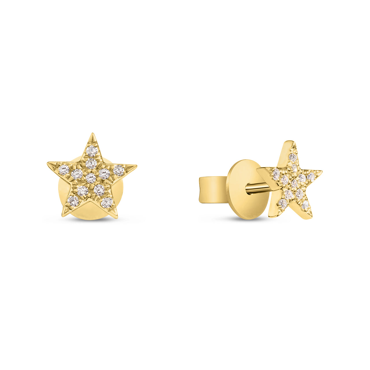 Diamond Star Stud Earring