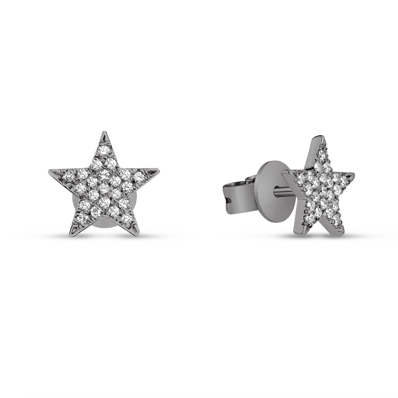 Diamond Star Stud Earring