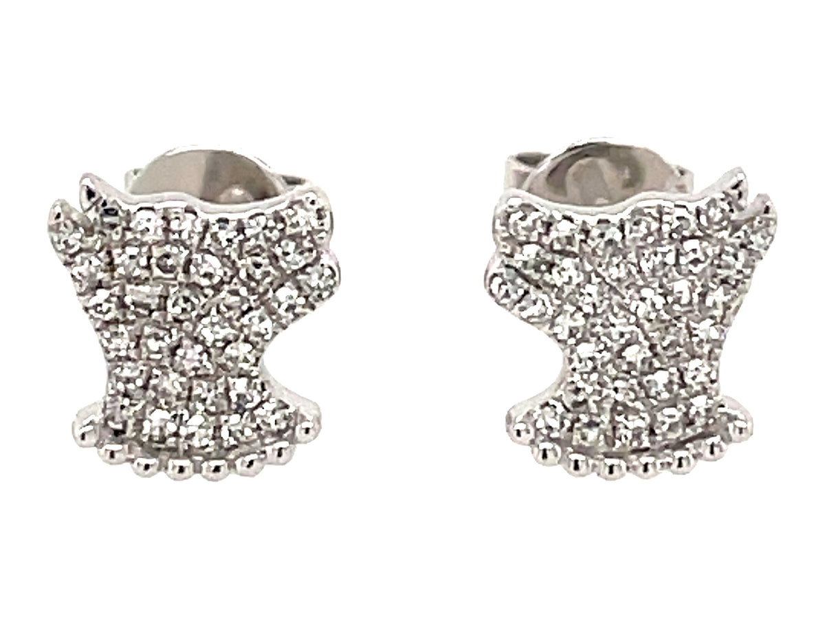 DIAMOND DOG STUD EARRING