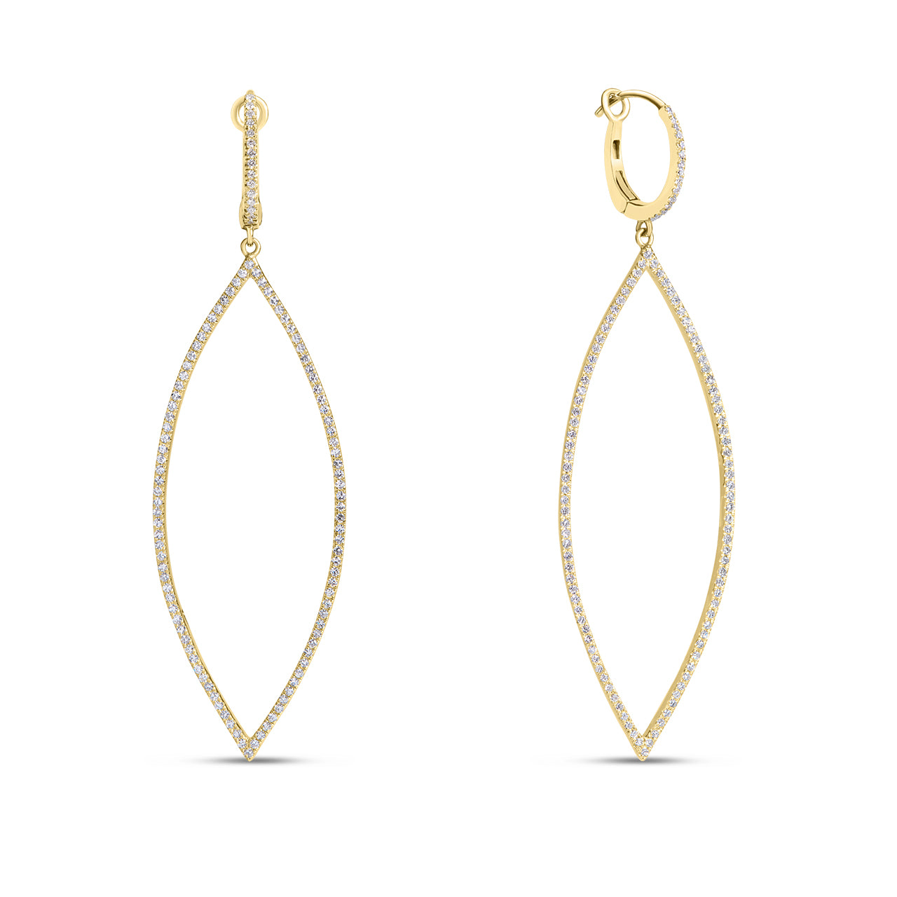 Diamond Marquise Jumbo Earring