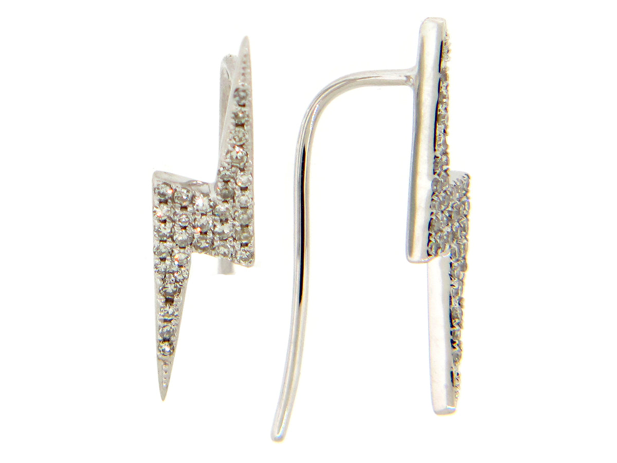 DIAMOND LIGHTNING EARRING