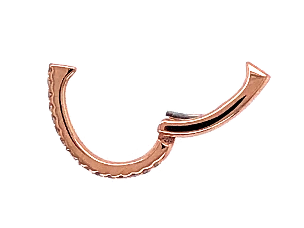 SINGLE EARRING DIAMOND CUFF