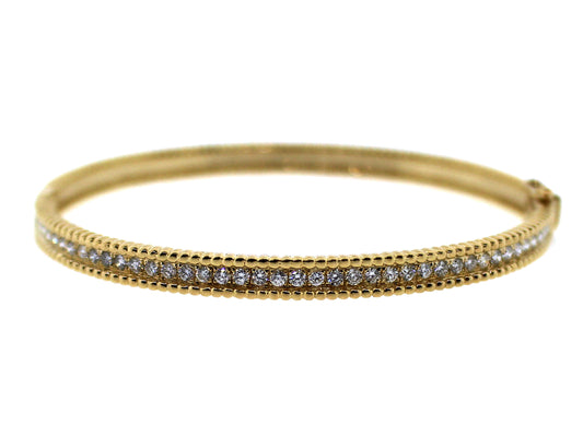 DIAMOND BANGLE, 14KY (N)