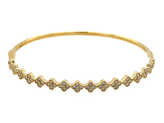 Diamond Florette Bangle