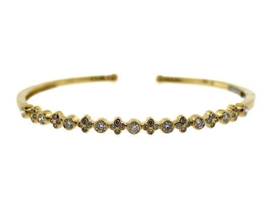 DIAMOND BANGLE, 14KY (N)